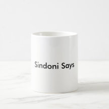 Sindoni Says Mug