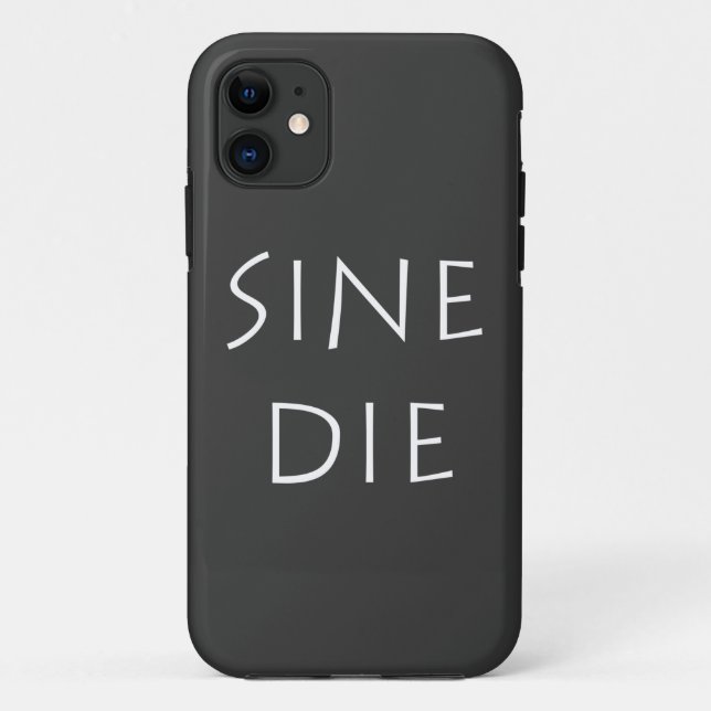 Sine die Case-Mate iPhone case (Back)