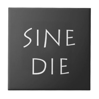 Sine die ceramic tile