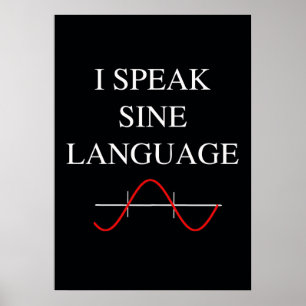 Sine Language Poster