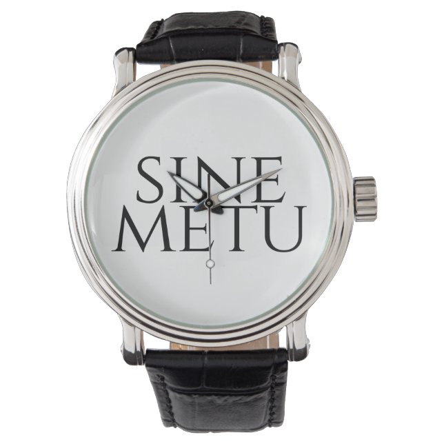 Sine Metu - Without Fear Watch (Front)