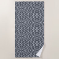 Sine Wave Pulse Signal Modern Abstract Art Design 