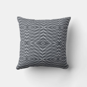 Sine Wave Pulse Signal Modern Abstract Art Design Cushion