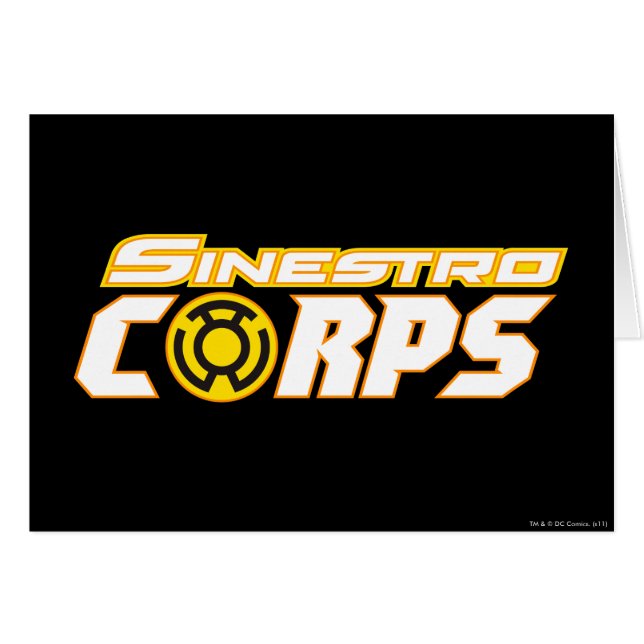 Sinestro Corps (Front Horizontal)