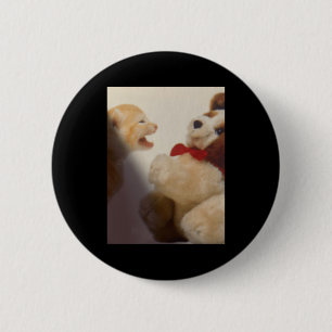 Sing 6 cm round badge