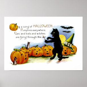 Sing a Song of Halloween Poster