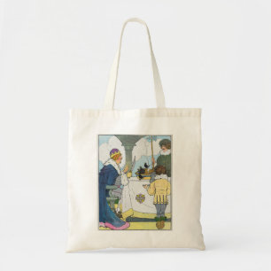 Sing a Song of Sixpence Mother Goose Nursery Rhyme Tote Bag