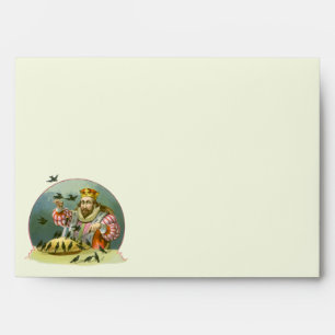 Sing a Song of Sixpence, Vintage Nursery Rhyme Envelopes