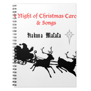 Sing Along Christmas – Carols & Festive Joy Notebook