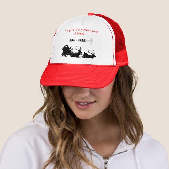 Sing Along Christmas – Carols & Festive Joy Trucker Hat (In Situ)