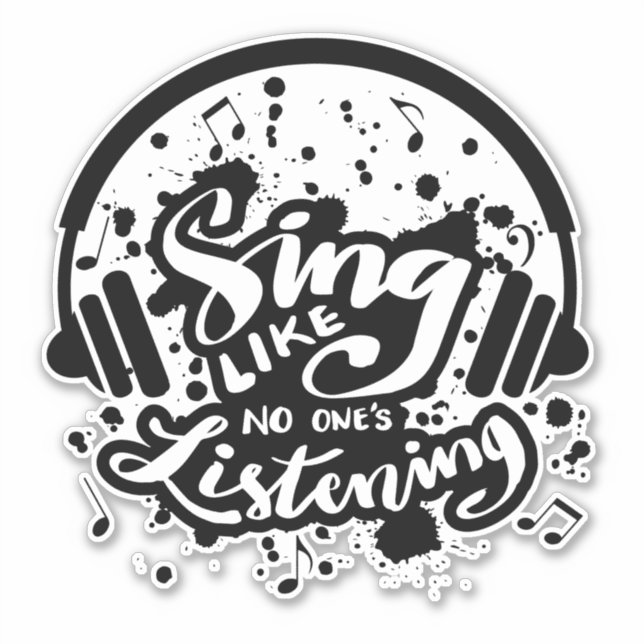 Sing Like No Ones Listening (Front)