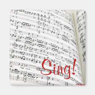 Sing! Magnet