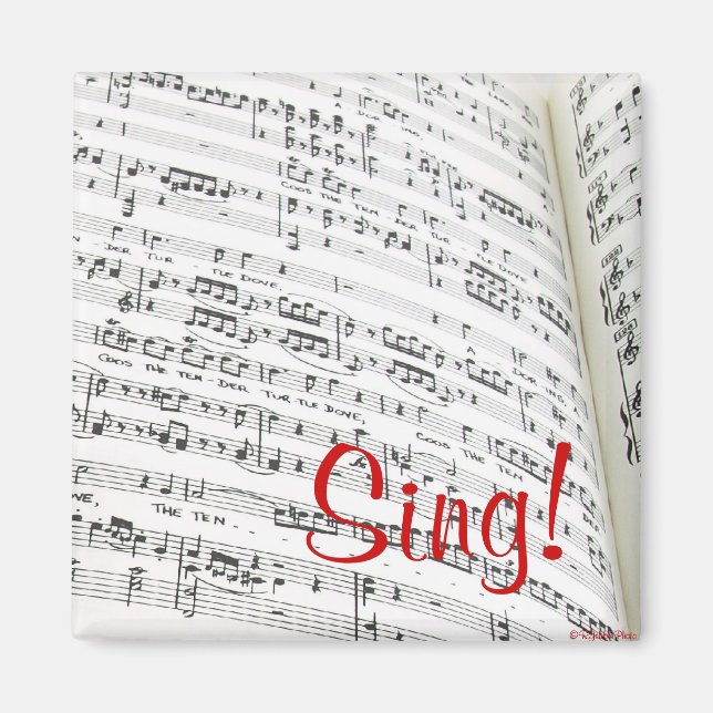 Sing! Magnet (Front)