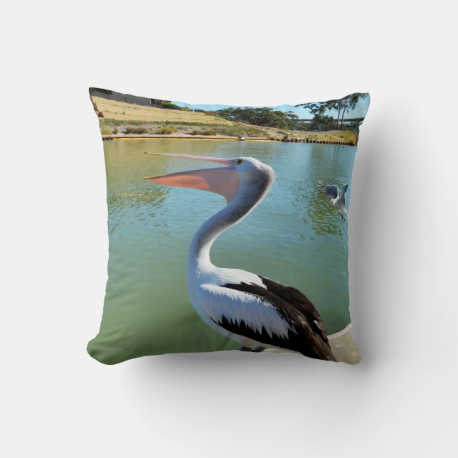 Sing Me A Song My Pelican, Cushion (Front)