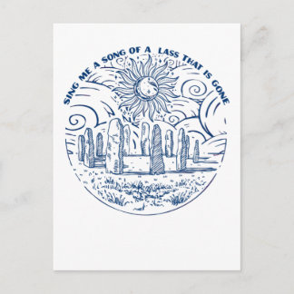 Sing Me A Song Postcard