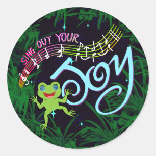 Sing Out Your Joy! Sticker