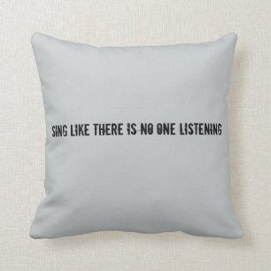 Sing Pillow for Teens.