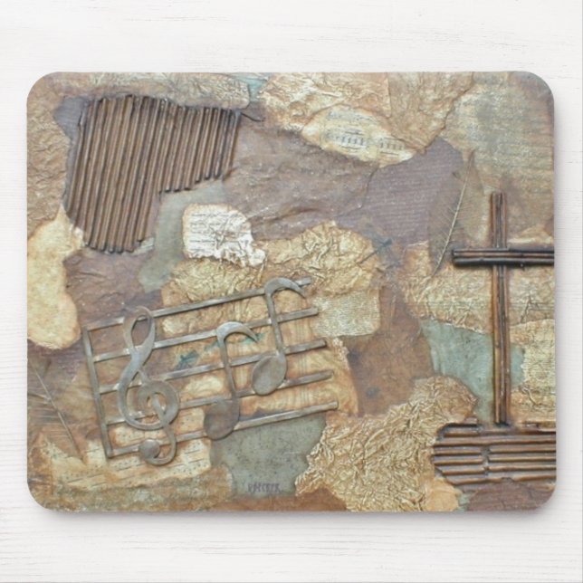 Sing Praise Mouse Pad (Front)