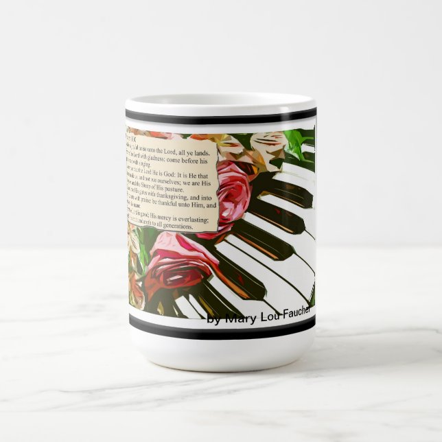 Sing to the Lord Coffee Mug (Center)