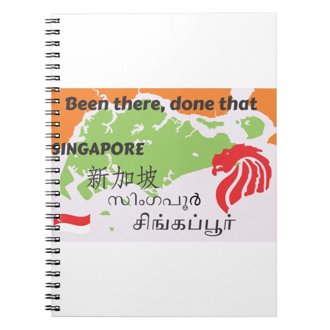 Singapore 10 notebook (Front)