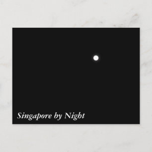 Singapore by Night Postcard
