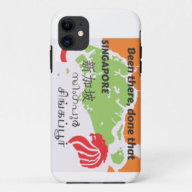 Singapore Case-Mate iPhone Case (Back)