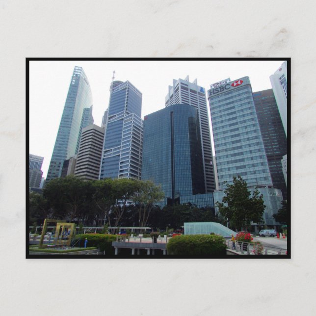 singapore cbd postcard (Front)