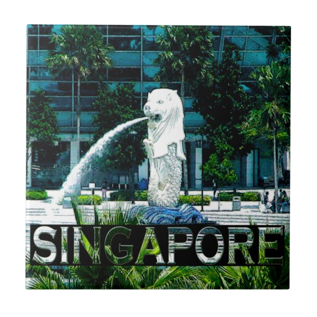 Singapore Ceramic Tile (Front)