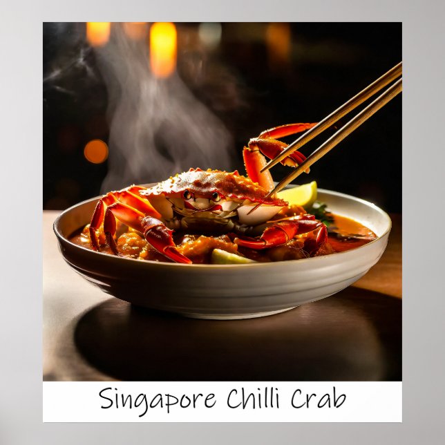 Singapore Chilli Crab - Print (Front)