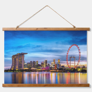 Singapore China Hanging Tapestry