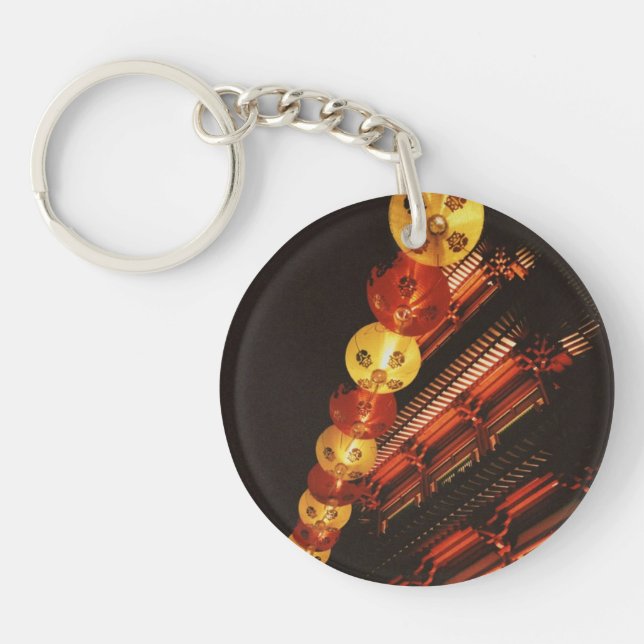 Singapore Chinatown  Key Ring (Front)