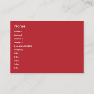 Singapore - Chubby Business Card