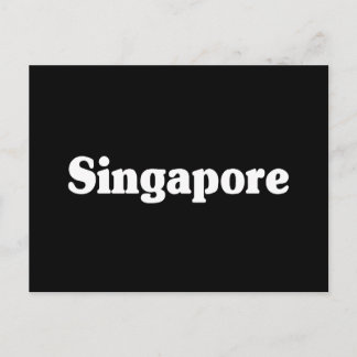 Singapore Classic Style Postcard