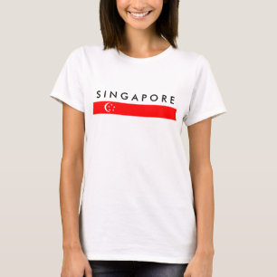 singapore country flag nation symbol T-Shirt