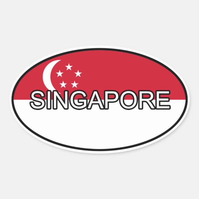 Singapore Euro Sticker (Front)