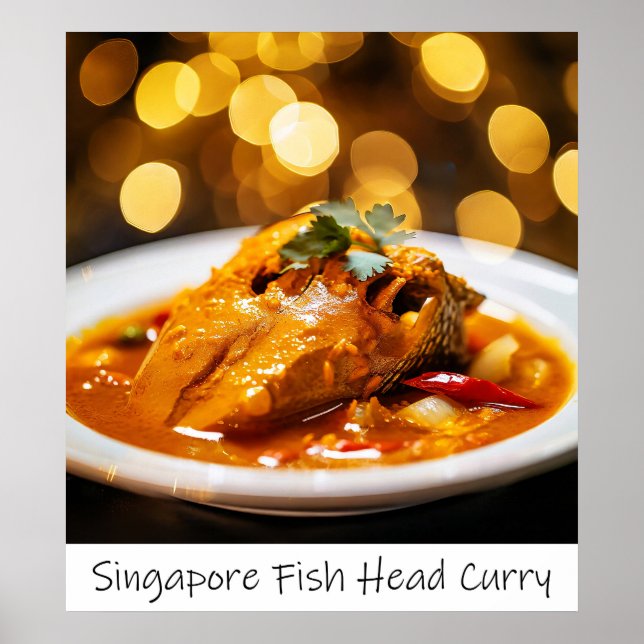 Singapore Fish Head Curry Archival Print (Front)