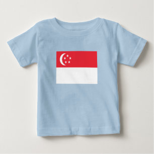Singapore Flag Baby T-Shirt