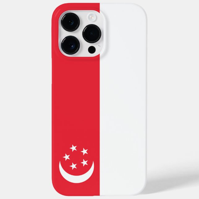 Singapore flag Case-Mate iPhone case (Back)