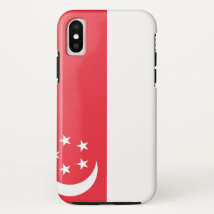 Singapore Flag iPhone X Case