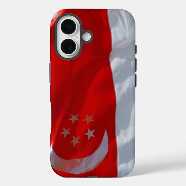 singapore flag Case-Mate iPhone case (Back)