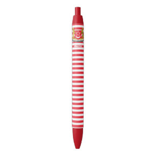 Singapore Flag Cute Patriotic Black Ink Pen
