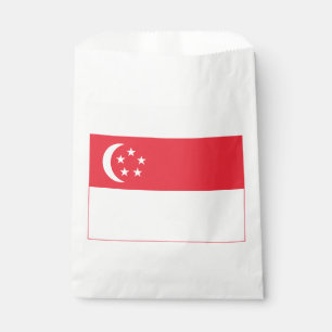 Singapore Flag Favour Bag