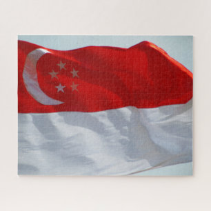 singapore flag jigsaw puzzle
