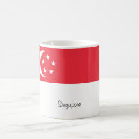 Singapore flag mug