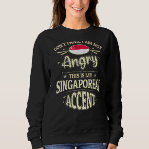 Singapore Flag Souvenirs For Singaporean Men & Wom Sweatshirt