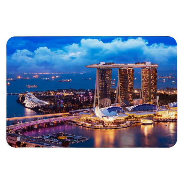 Singapore Flexible Magnet (Horizontal)