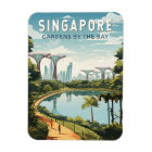 Singapore Gardens By The Bay Travel Art Vintage