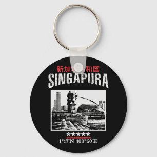 Singapore Key Ring