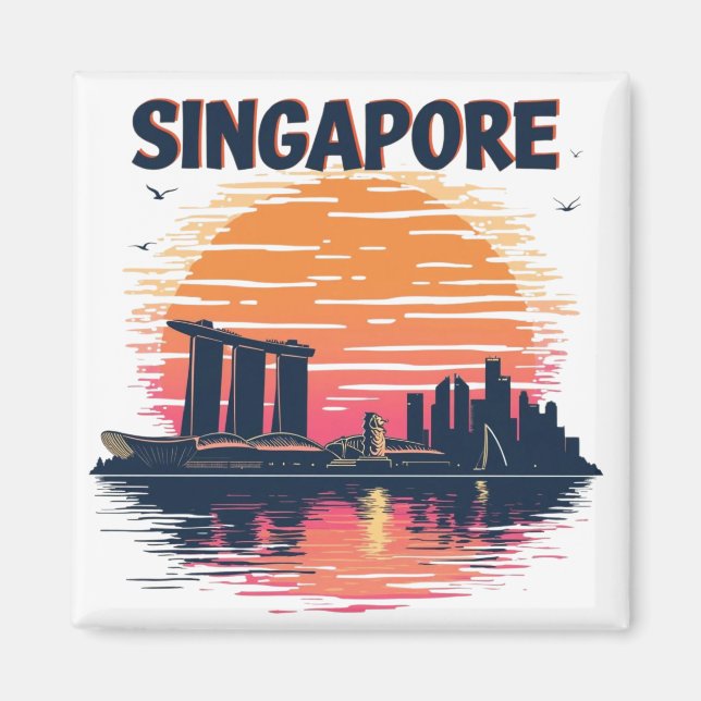 SINGAPORE MAGNET (Front)