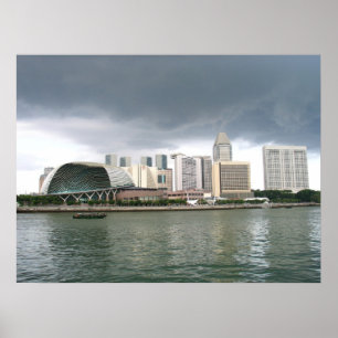 Singapore Marina Bay Poster
